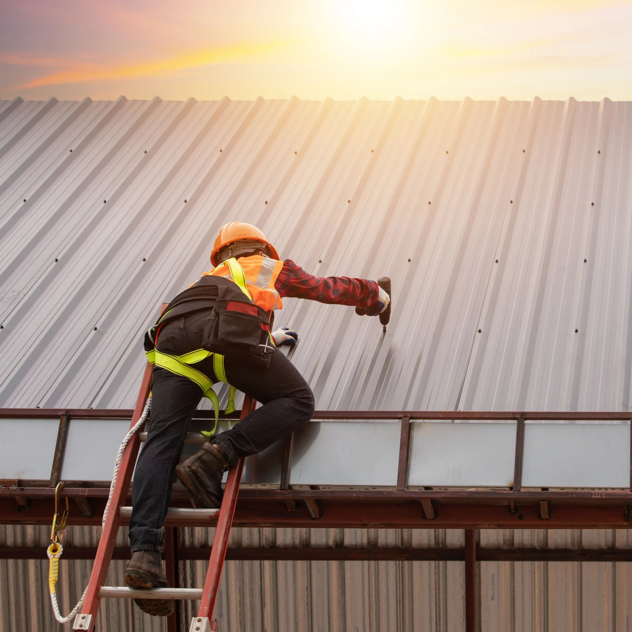 Metal Roofing safety